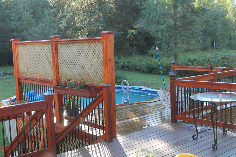 privacy deck